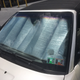 The convertible top, all folded up.
